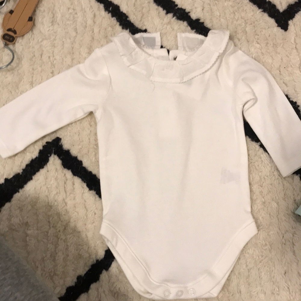 Jamie and jack bib onesie 0-3